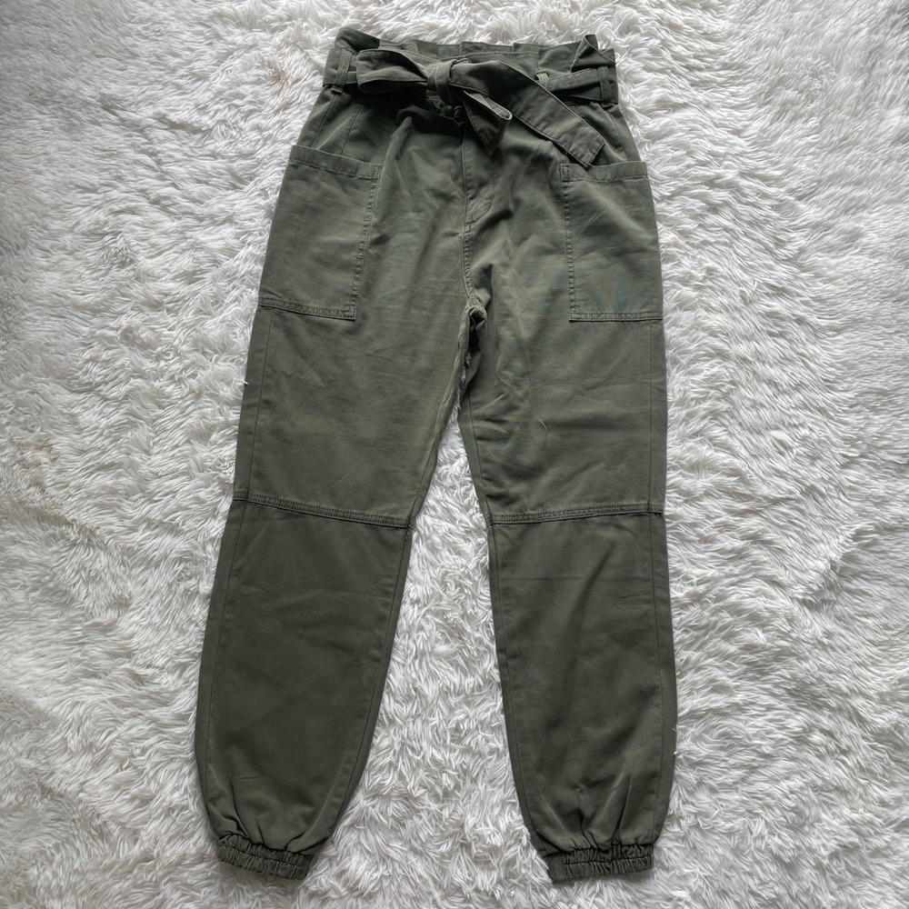 Joe's Jeans Paperbag Tie Waist Cargo Jogger Pants